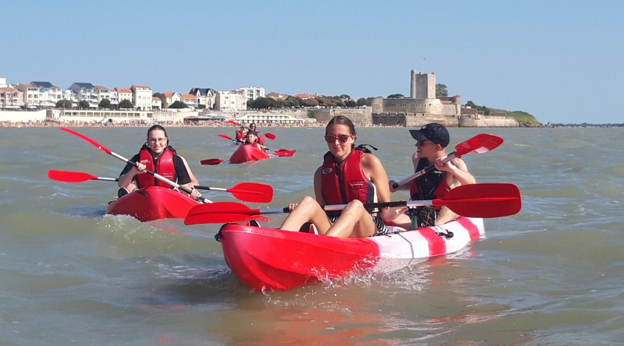 Découvrir Fouras en kayak de mer, sortie nautique pour tous en Charente Maritime